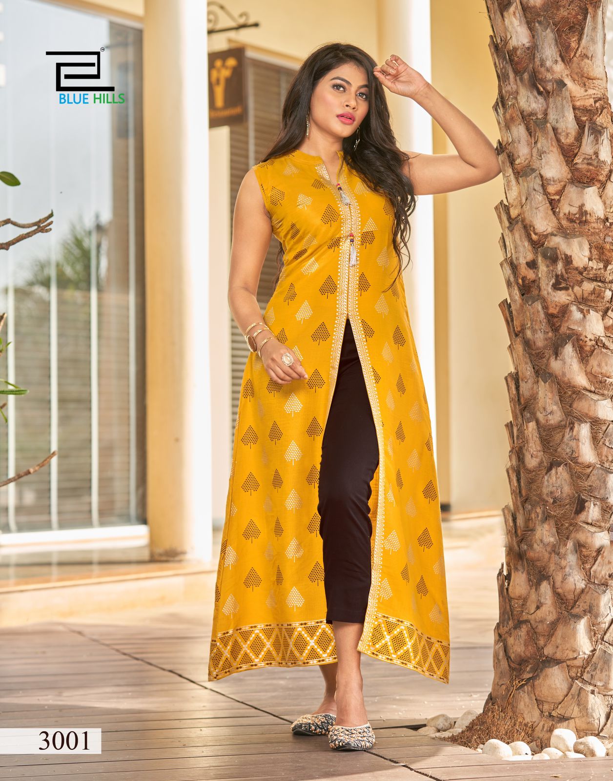 Nitya NX Fancy Designer Stylish Function Wear Long Center Slit Kurti Collection